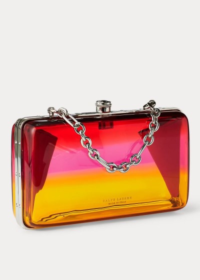 Ralph Lauren Gradient Acrylic Minaudière Håndtaske Dame Danmark (FAEHU7528)